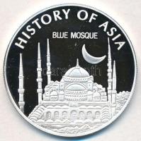 Niue 2003. 5$ Ag Ázsia történelme - Kék mecset (19,68g/0.999) T:PP fo.  Niue 2003. 5 Dollars Ag History of Asia - Blue Mosque (19,68g/0.999) C:PP spot
