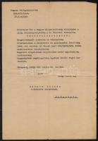 1947-1949 6 db rendőrségi dokumentum, közte rendőralezredesi kinevezés