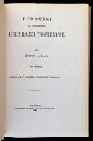 Rupp Jakab: Buda-Pest és környékének helyrajzi története. Bp., 1987, ÁKV. Kiadói kartonált papírköté...