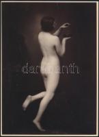 cca 1930 Demeter Károly (1892-1983) hagyatékában őrzött vintage felvételekről készült 3 db mai nagyí...