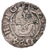 1584K-B Denár Ag Rudolf (0,52g) T:2- patina Huszár: 1059., Unger II.: 811.a