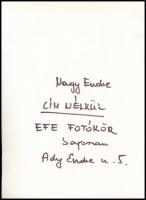 cca 1974 A kortárs magyar fotográfia avantgard korszakából 3 db vintage fotóművészeti alkotás, kettő...