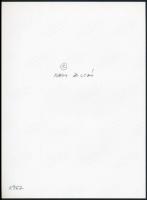 1962 Nagy Zoltán (1943) 2 db feliratozott vintage fotóművészeti alkotása a kortárs magyar fotóművész...