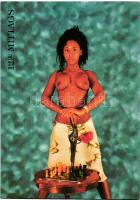 8 db MODERN erotikus sakk képeslap / 8 MODERN erotic chess postcards