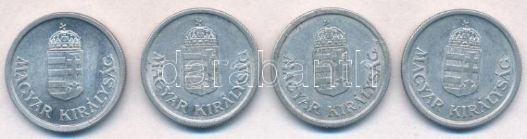 1941-1944. 1P Al (4xklf) teljes sor T:1-,2