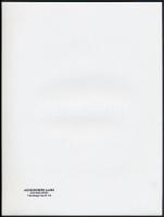 cca 1983 Menesdorfer Lajos (1941-2005) hagyatékából 3 db pecséttel jelzett, vintage fotóművészeti al...