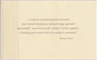 2000. 2000Ft "Millenium" bontatlan csomagolás, tájékoztató füzettel T:I Adamo F56A