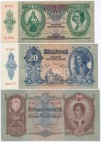 1932. 50P + 1936. 10P + 1941. 20P T:I,I-