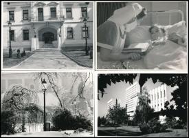 cca 1975 Kecskeméti városképek, épületfotók, Vincze János (1922-1998) kecskeméti fotóművész hagyaték...