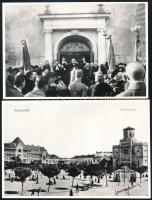 cca 1975 Kecskeméti városképek, épületfotók, Vincze János (1922-1998) kecskeméti fotóművész hagyaték...