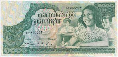 Kambodzsa 1972. 1000R T:I,I- Cambodia 1972. 1000 Riels C:UNC,AU Krause 17