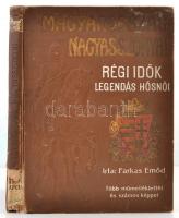 Farkas Emőd: Magyarország Nagyasszonyai I. kötet. Illusztrálta: Nemes Mihály. Bp., 1911, Wodianer F. és Fiai. Egészoldalas illusztrációkkal, fejezet eleji díszekkel illusztrálva, Kiadói aranyozott dombornyomott egészvászon-kötés, rossz állapotban, kopottas borítóval, sérült, hiányos gerinccel, az elülső kötéstábla belsejéről a lap hiányzik, a címoldal hiányos, kijáró lapokkal, hiányzó illusztrációval.