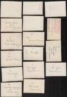 1932 Brazíliában készült, feliratozott, 33 db vintage fotó, 6x9 cm / 1932 Brazil, 33  vintage photos...