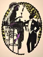 cca 1860-1920 Nagy irat hagyaték tétel. Bizonyítványok és jogi iratok, kb 40 db. Sok okmánybélyeggel