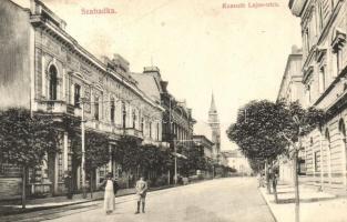 Szabadka, Subotica; Kossuth Lajos utca / street (EK)