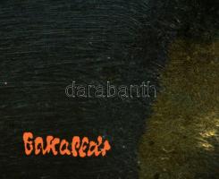 Bakallár József (1940): Etűd. Olaj, farost, jelzett, keretben, 70×70 cm