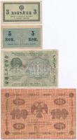 Orosz Birodalom 1915. 3k + 5k + Szocialista Szövetségi Szovjet Köztársaság 1918. 100R + 1919 (1920)....