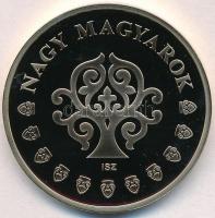 ifj. Szlávics László (1959-) 2011. "Nagy Magyarok / Szent István 1000-1038" aranyozott Cu ...