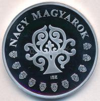 ifj. Szlávics László (1959-) 2011. "Nagy Magyarok / Hunyadi Mátyás 1458-1490" ezüstözött C...