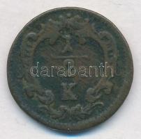 Ausztria 1764. 1/2kr Cu "I. Ferenc" T:2-,3 
Austria 1764. 1/2 Kreuzer Cu "Franz I&qu...