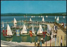 cca 1960 Sinka Antal hagyatékából 13 db vintage negatív (6x6 cm), hozzáadva 3 db modern képeslapot a...