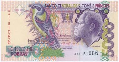 Sao Tomé és Principé 1996. 5000D T:I Saint Thomas & Prince 1996. 5000 Dobras C:UNC