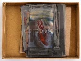 cca 1947 Fekete György (1904-1990) budapesti fényképész reklámgrafikái különféle szolgáltatásokról, ...