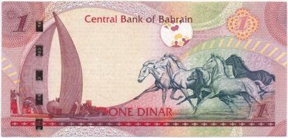 Bahrein 2007. 1D T:II-,III szép papír Bahrain 2007. 1 Dinar C:VF,F nice paper