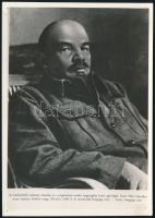 Lenin élete képekben, 9 db feliratozott fotóreprodukció