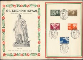 1940-44 Széchenyi, Kossuth és Erdély emléklapok alkalmi bélyegzésekkel