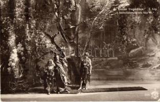 Az ember tragédiája, jelenetek az előadásból - 12 db régi képeslap / 12 pre-1945 postcard