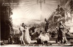 Az ember tragédiája, jelenetek az előadásból - 12 db régi képeslap / 12 pre-1945 postcard