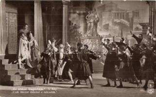 Az ember tragédiája, jelenetek az előadásból - 12 db régi képeslap / 12 pre-1945 postcard