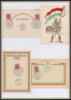 1941 Csáktornya visszatért 3 klf emléklap + egy irredenta katonai képeslap