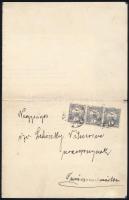 1913 Tomcsányi Mór 1848-as huszárhadnagy, Túróc vármegye alispánjának halotti értesítője