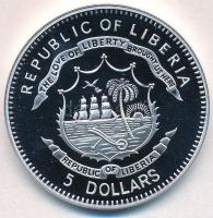 Libéria 2009. 5$ "Nagy Hadvezérek - Árpád fejedelem" multicolor, tanúsítvánnyal T:PP
Libe...