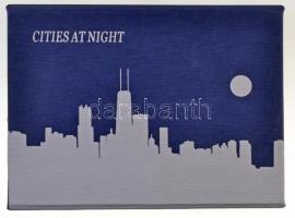 Fidzsi-szigetek 2012. 10$ Ag "Városok éjszaka - Párizs" eredeti dísztokban, tanúsítvánnyal...