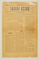 1914 Tábori újság Przemyslből a háború legfrisebb híreivel (60. sz.). / Field newspaper form Przemysl with the actual tidings of the war