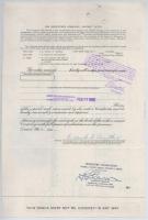 Amerikai Egyesült Államok 1967-1977. 10db-os részvény tétel, benne "UV Industries, Inc.", ...