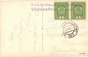 Olomouc, Olmütz - 4 db régi városképes lap / 4 pre-1945 town-view postcards