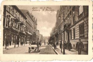 Lviv, Lwów, Lemberg - 3 db régi városképes lap / 3 pre-1945 town-view postcards