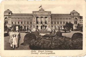Lviv, Lwów, Lemberg - 3 db régi városképes lap / 3 pre-1945 town-view postcards