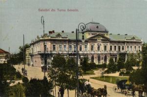 Turnu Severin, Szörényvár - 3 db régi városképes lap / 3 pre-1945 town-view postcards