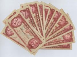 1980-1984. 100Ft (16x) T:III,III- közte szép papír