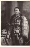 3 db régi uralkodó motívumlap, II. Vilmos, IV. Károly / 3 pre-1945 royalty motive cards, Kaiser Wilh...