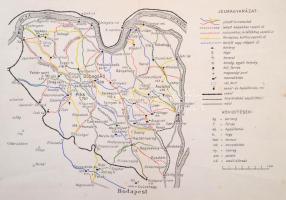 Vegyes térkép tétel, 30 db, néhány háború előtti térképpel is, változó állapotban, különféle méretbe...