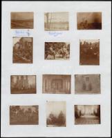 cca 1914-1918 72 darabos fényképsorozat az I. világháborúból rendkívül érdekes fotókkal. Magyar kato...