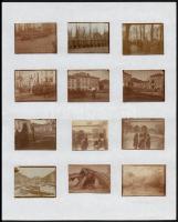 cca 1914-1918 72 darabos fényképsorozat az I. világháborúból rendkívül érdekes fotókkal. Magyar kato...