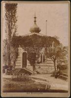 cca 1908 Orsova, Korona-kápolna, keményhátú fénykép, 17x12 cm / Orsova, Romania, vintage photo, 17x12 cm