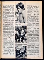 1972 Sportélet. VIII. teljes évf., 1972. január-december 1-12. számok. Tűzött papírkötés. Jó állapot...